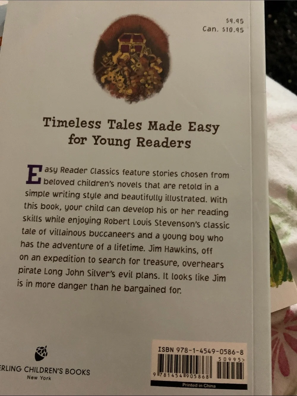 Vintage Treasure Island Easy Reader Classic paper back